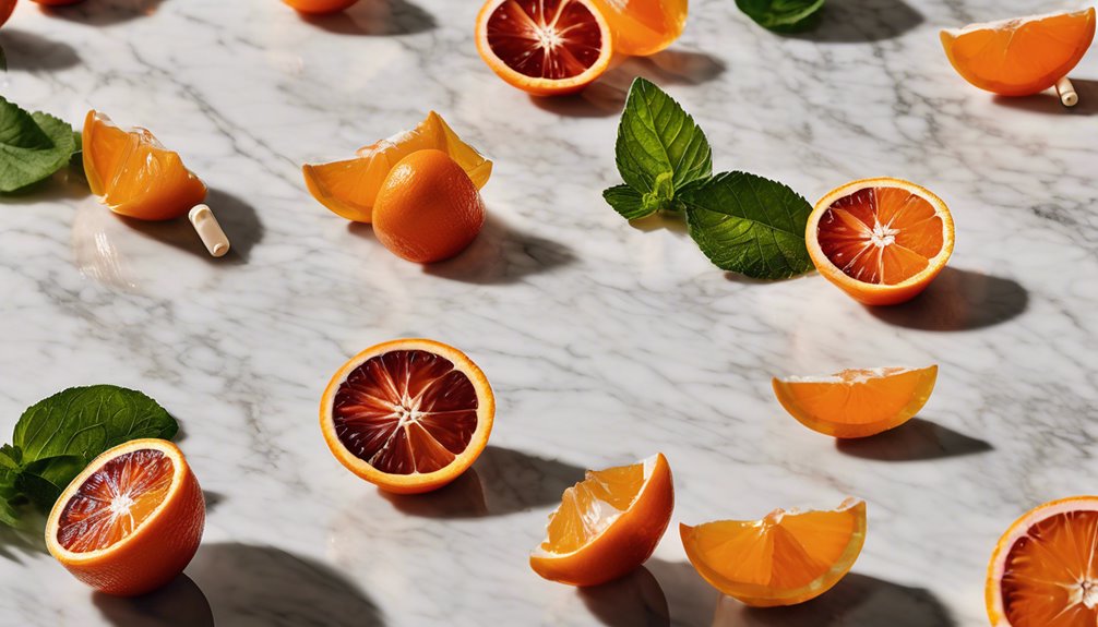 cápsulas de laranja benefícios dietéticos
